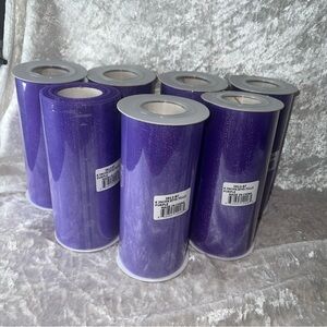 7- Purple Tulle Fabric Rolls